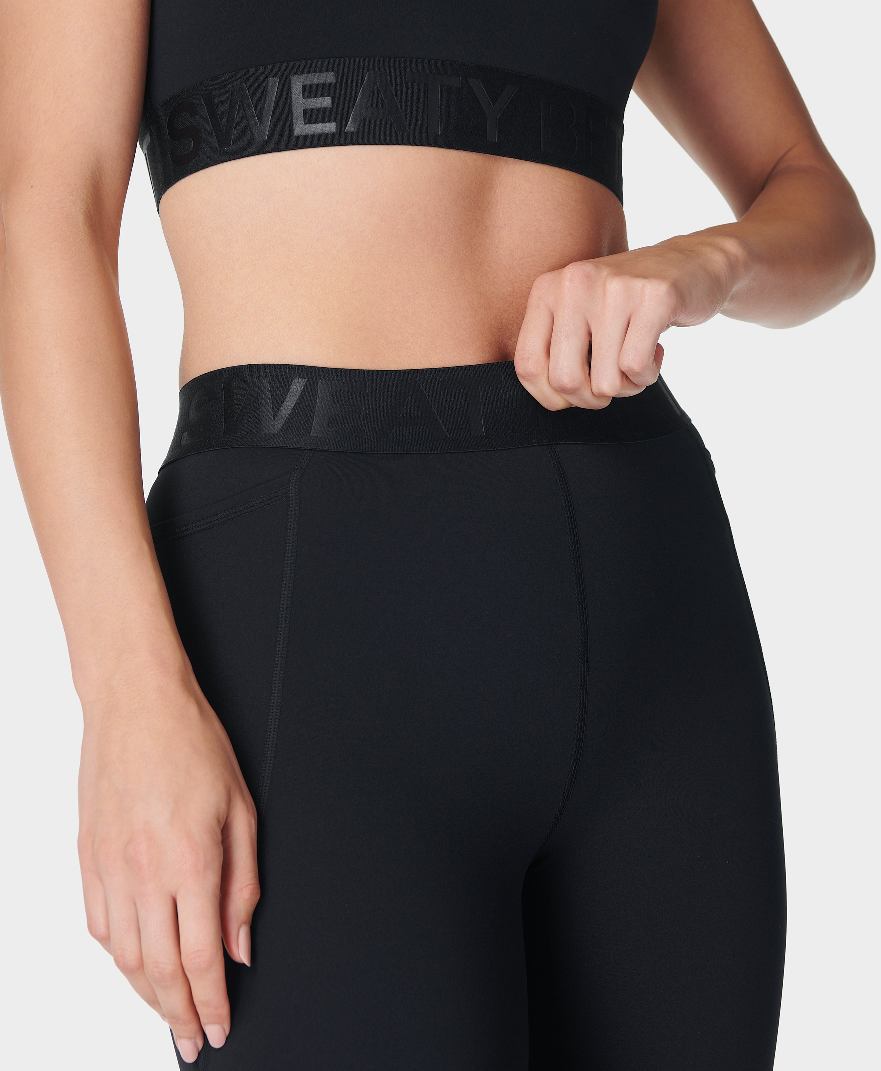 Power 7/8 Elastic Waist Gym Legging