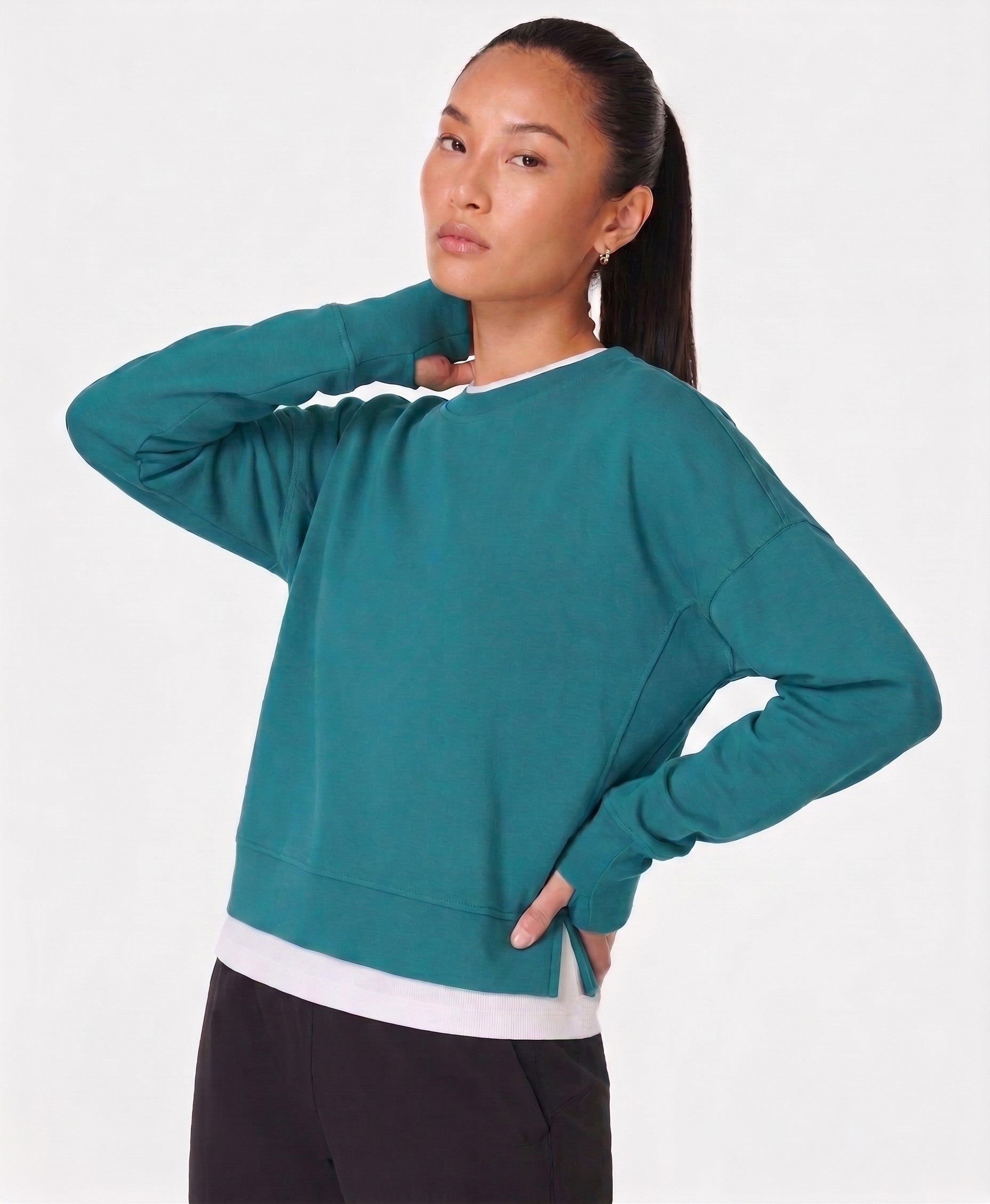 After Class Crop Sweatshirt