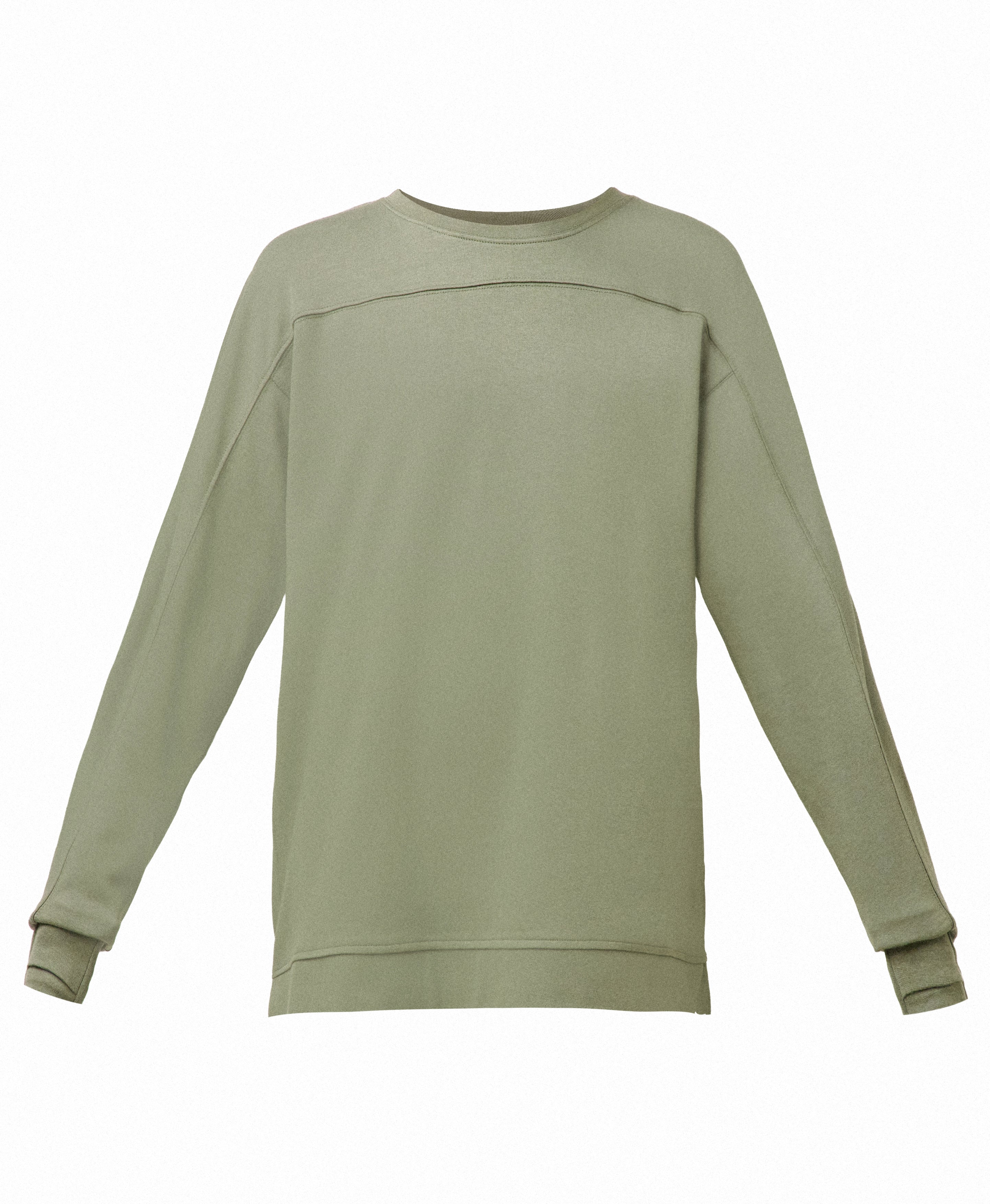 After Class Yoke Crop Sweatshirt