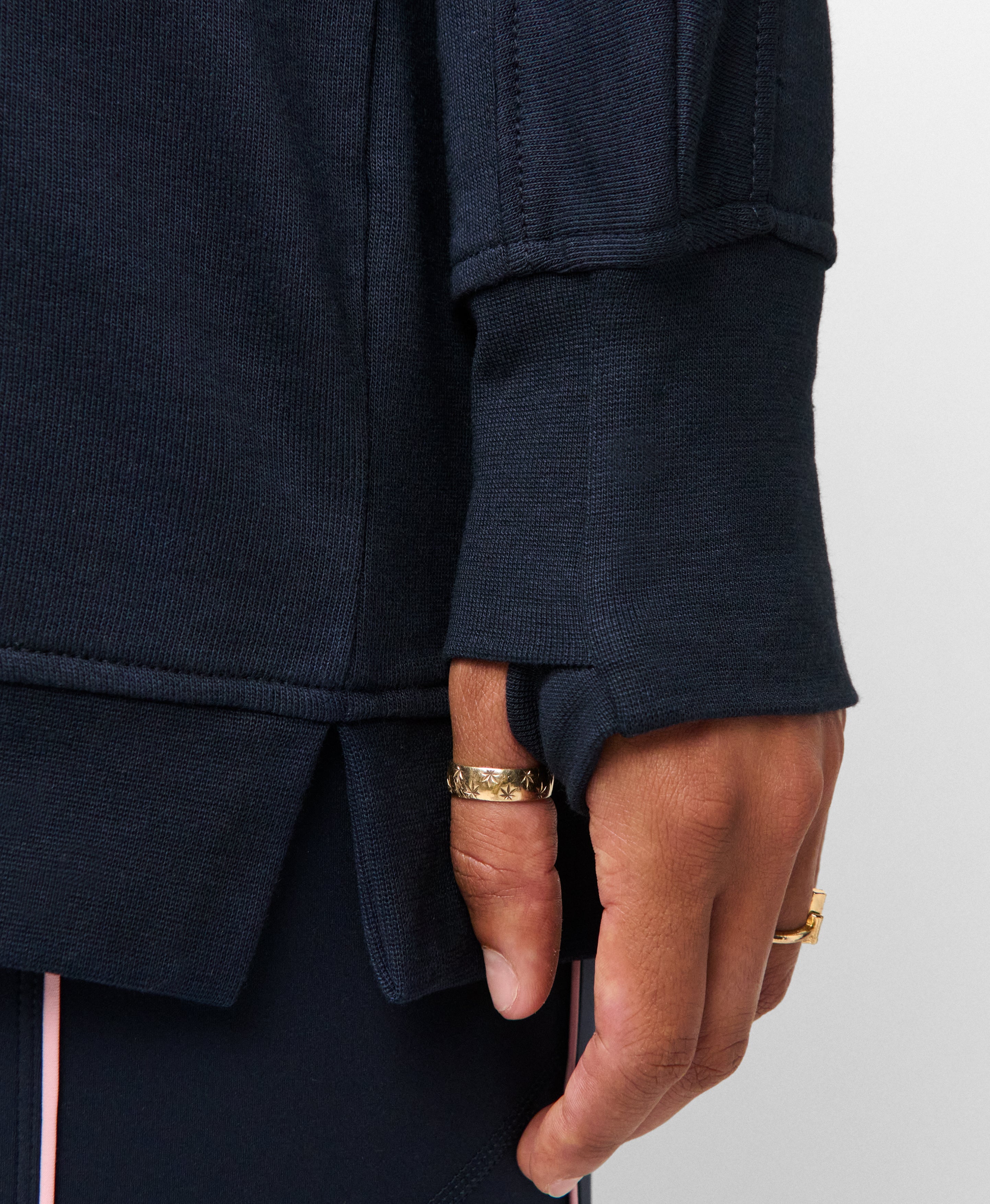 After Class Yoke Longline Sweatshirt