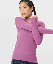 Athlete Seamless Workout Long Sleeve Top