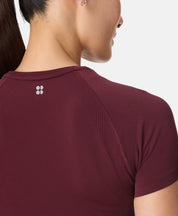 Athlete Crop Seamless Workout T-Shirt