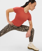 Athlete Crop Seamless Workout T-Shirt