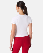 Athlete Crop Seamless Workout T-Shirt