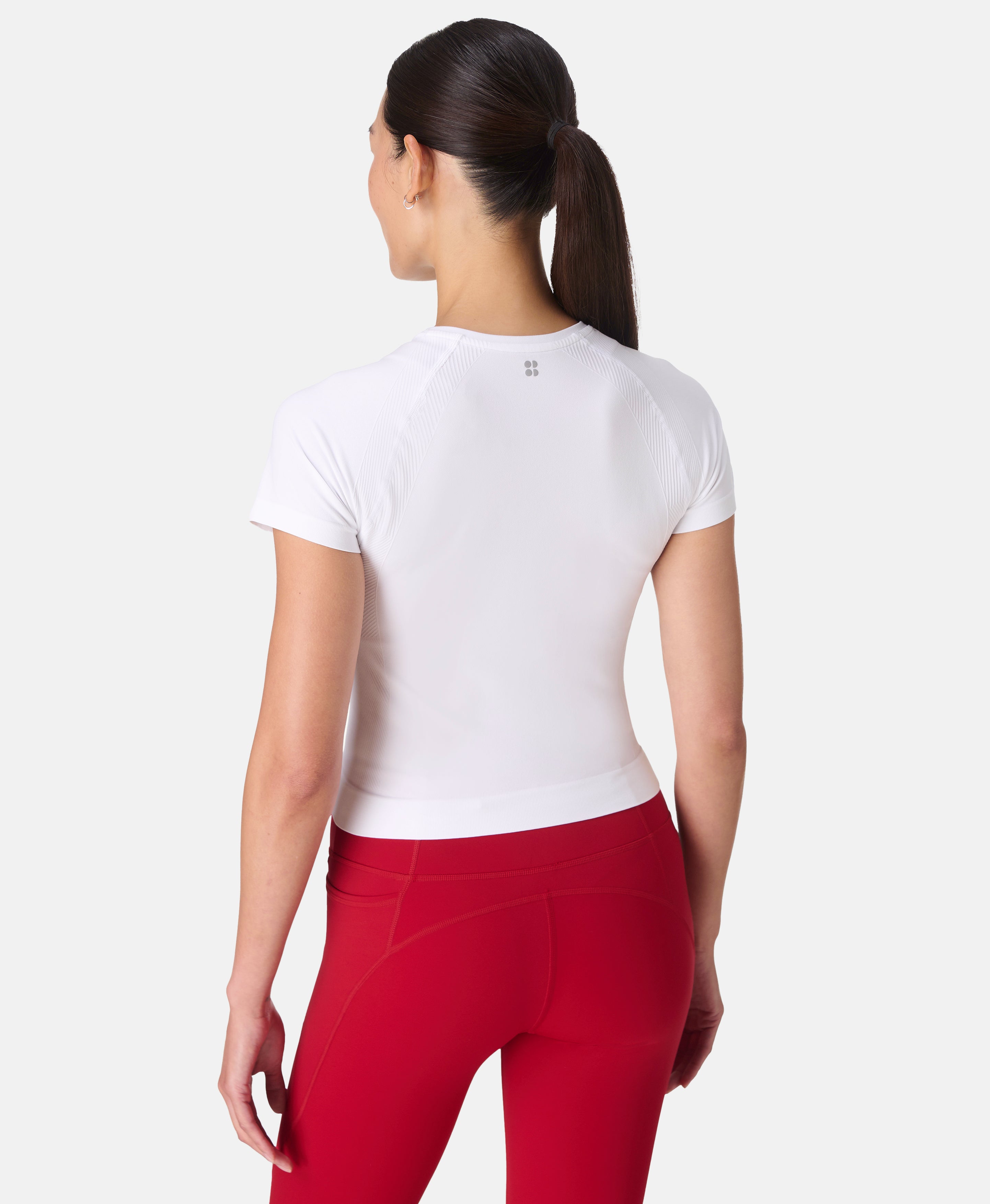 Athlete Crop Seamless Workout T-Shirt