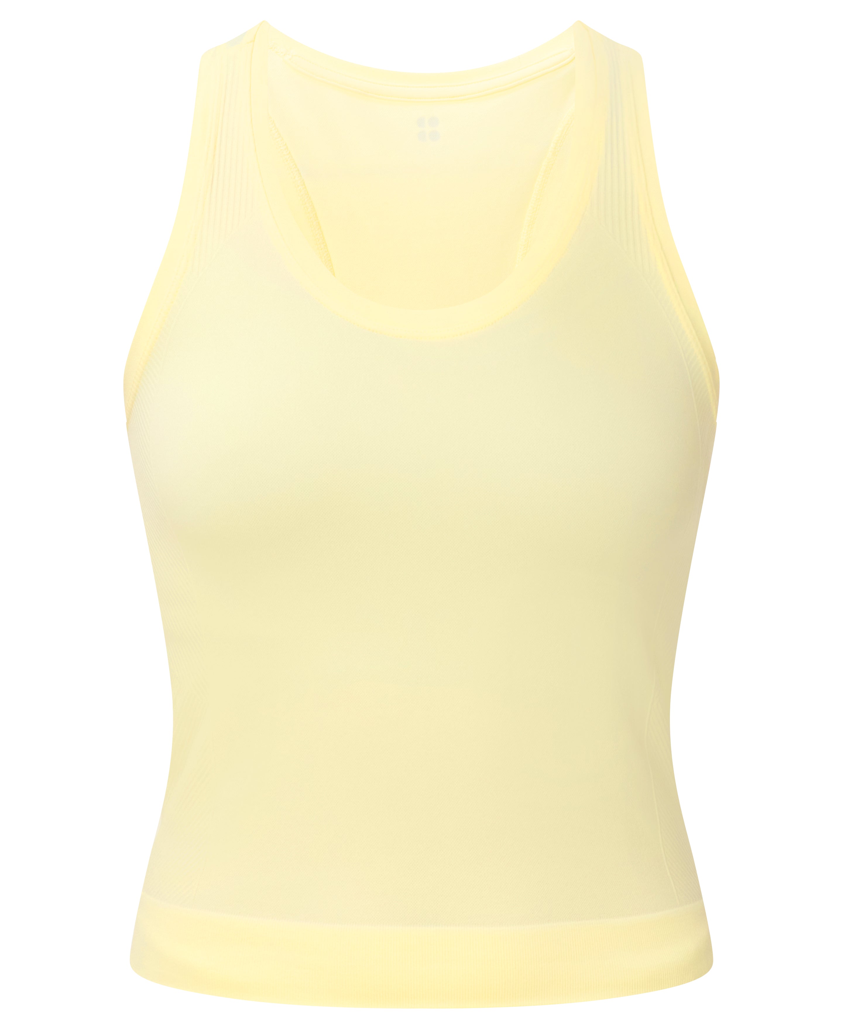 Athlete Crop Seamless Workout Tank Top
