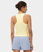 Athlete Crop Seamless Workout Tank Top