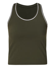 Athlete Crop Seamless Workout Tank Top