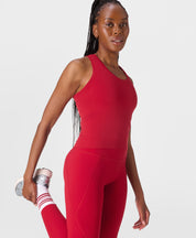 Athlete Crop Seamless Workout Tank Top
