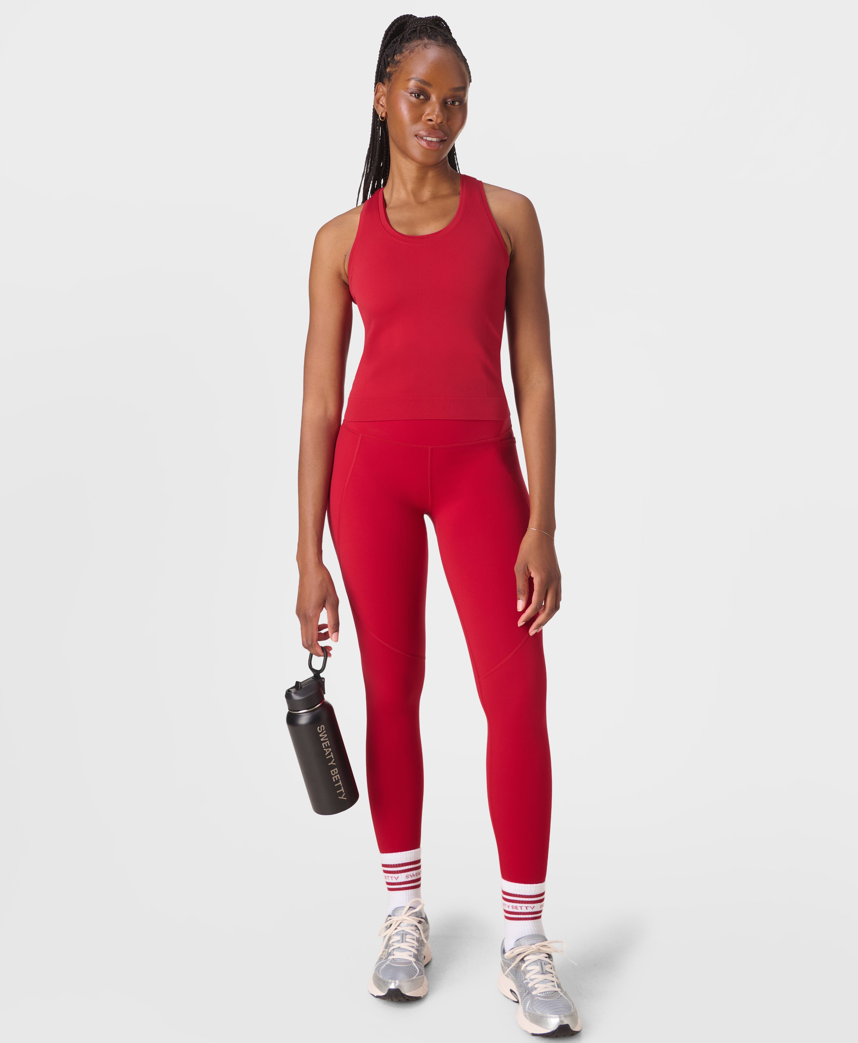 Athlete Crop Seamless Workout Tank Top