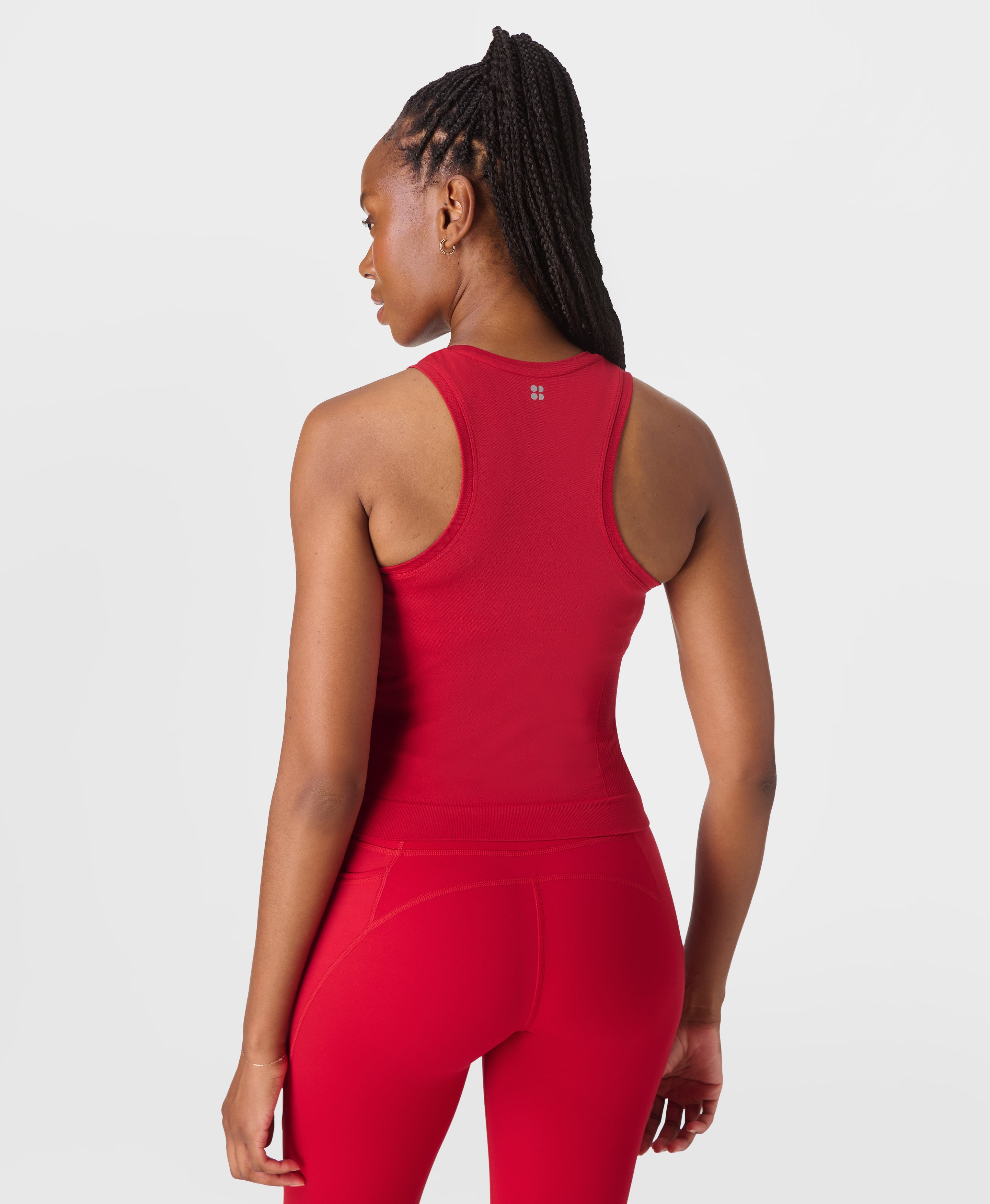 Athlete Crop Seamless Workout Tank Top