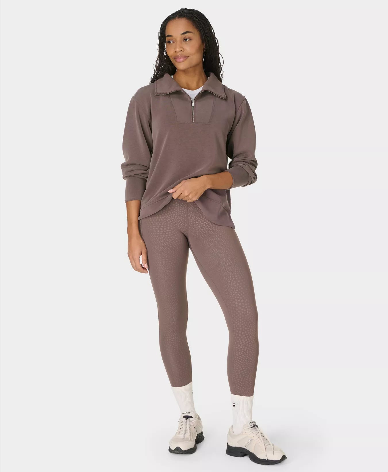 All Day 7/8 Embossed Leggings