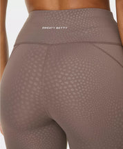 All Day 7/8 Embossed Leggings