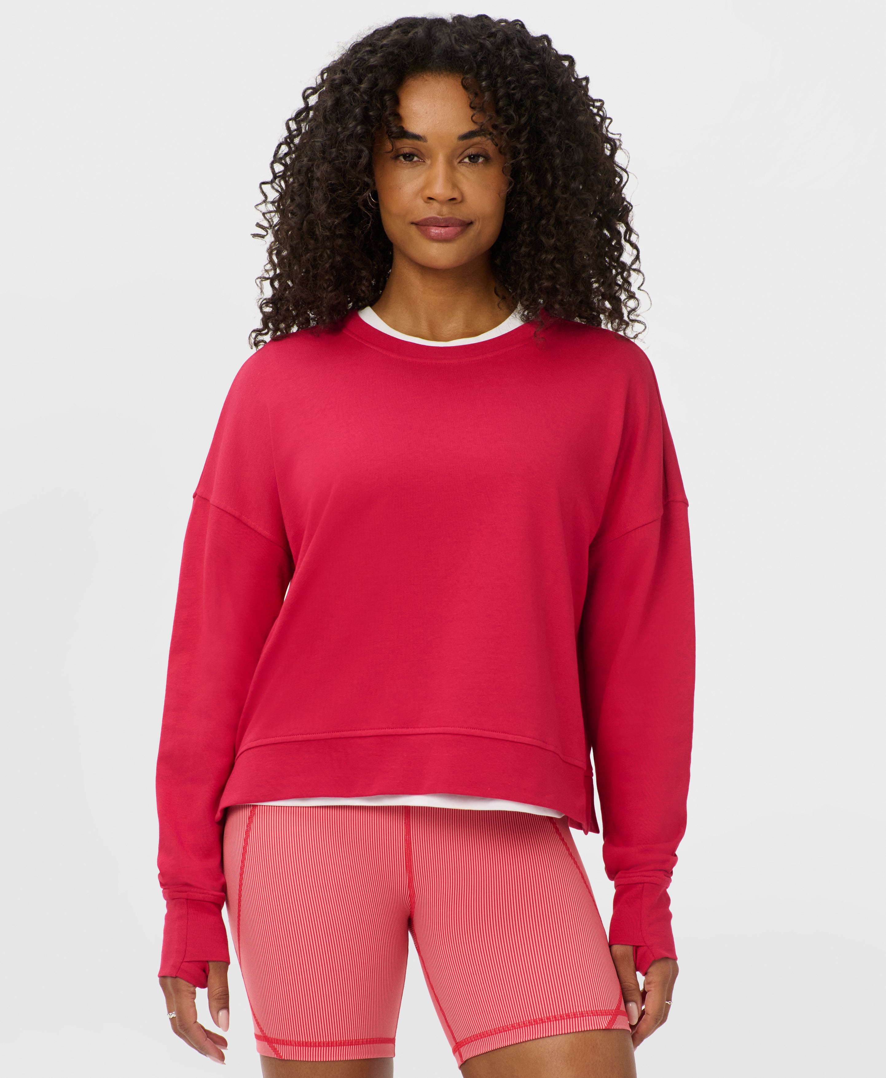 After Class Crop Sweatshirt