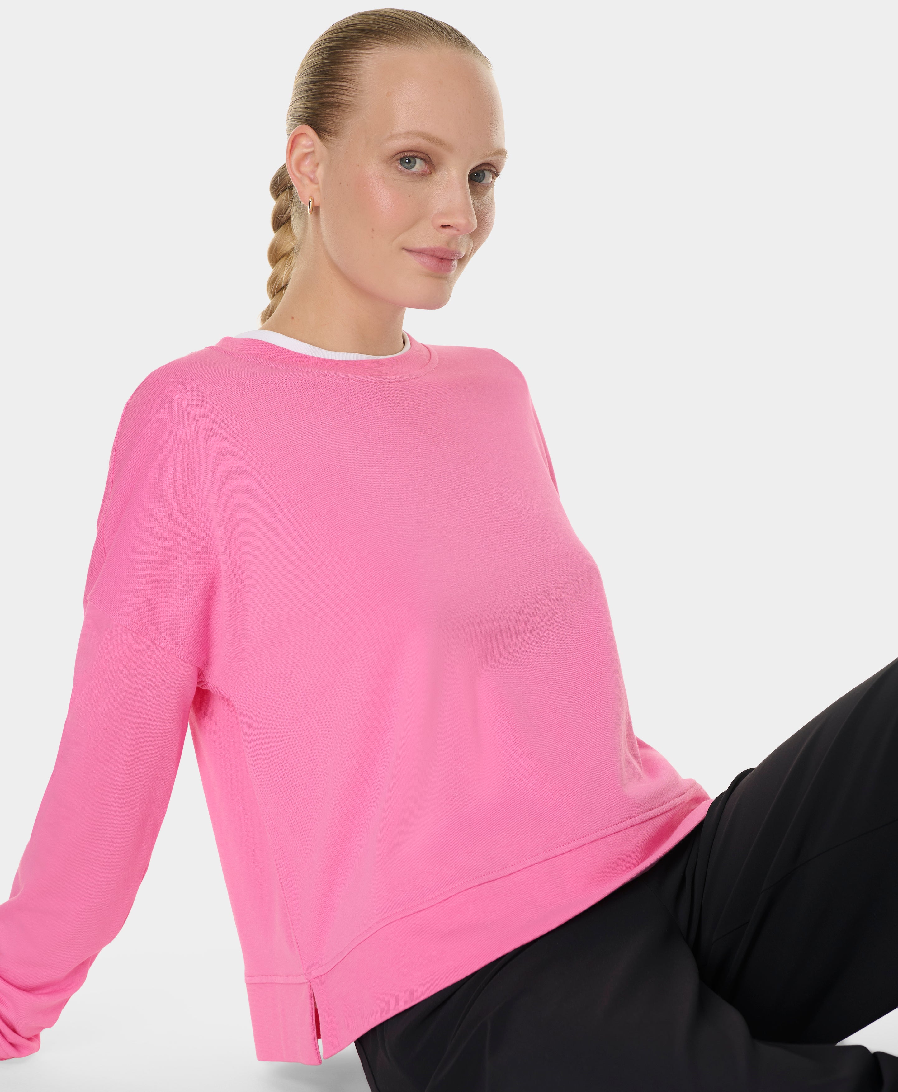 After Class Crop Sweatshirt