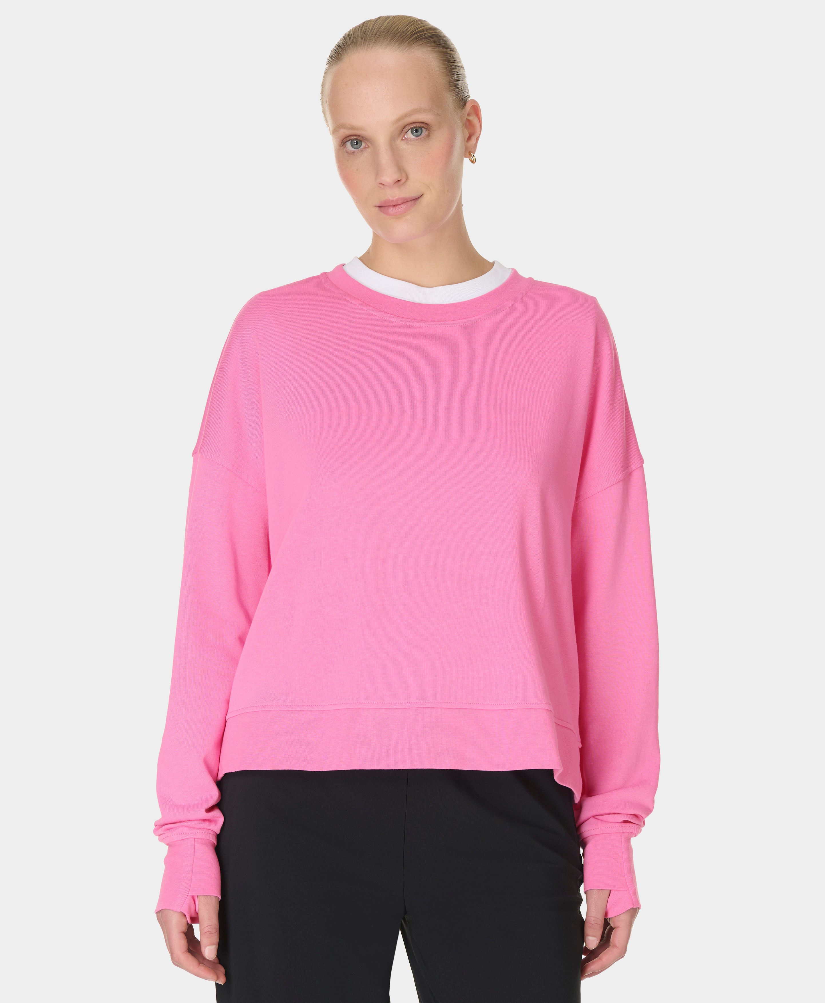After Class Crop Sweatshirt