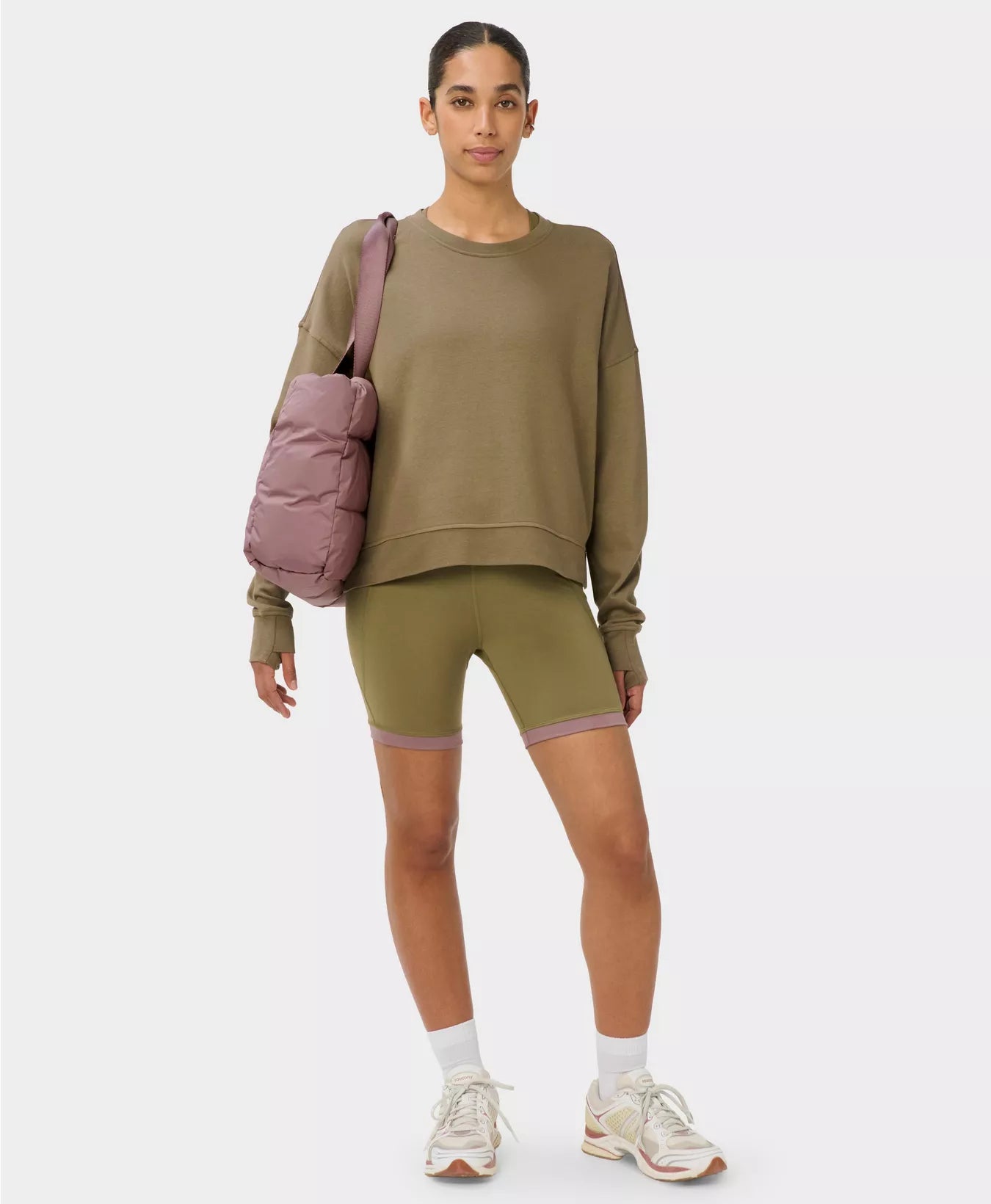 After Class Crop Sweatshirt