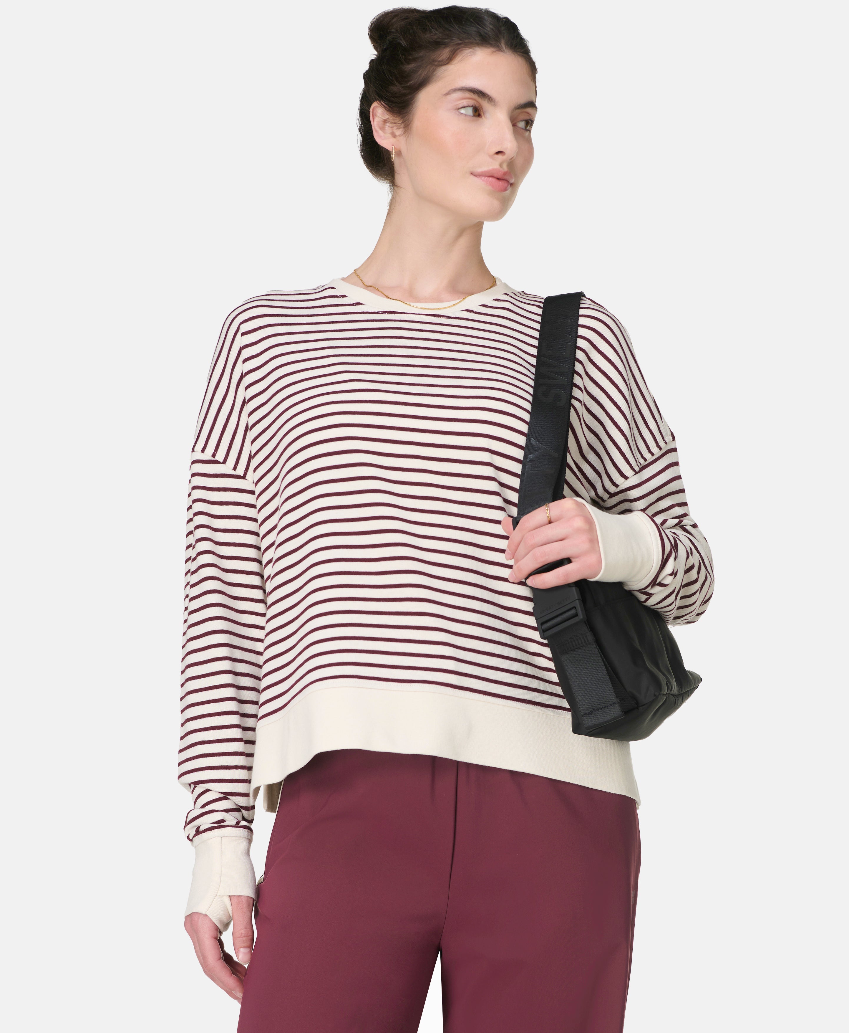 After Class Crop Sweatshirt