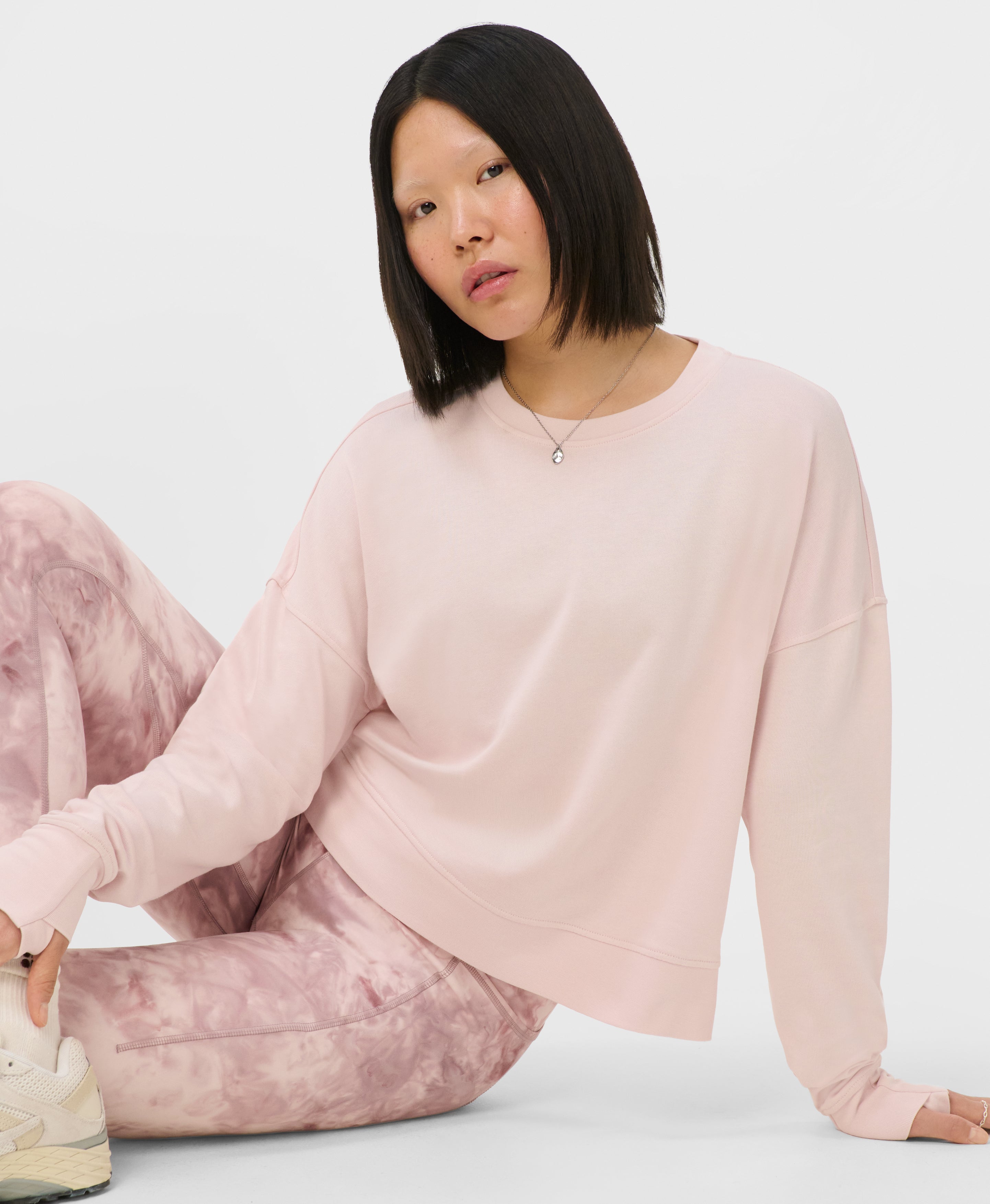 After Class Crop Sweatshirt