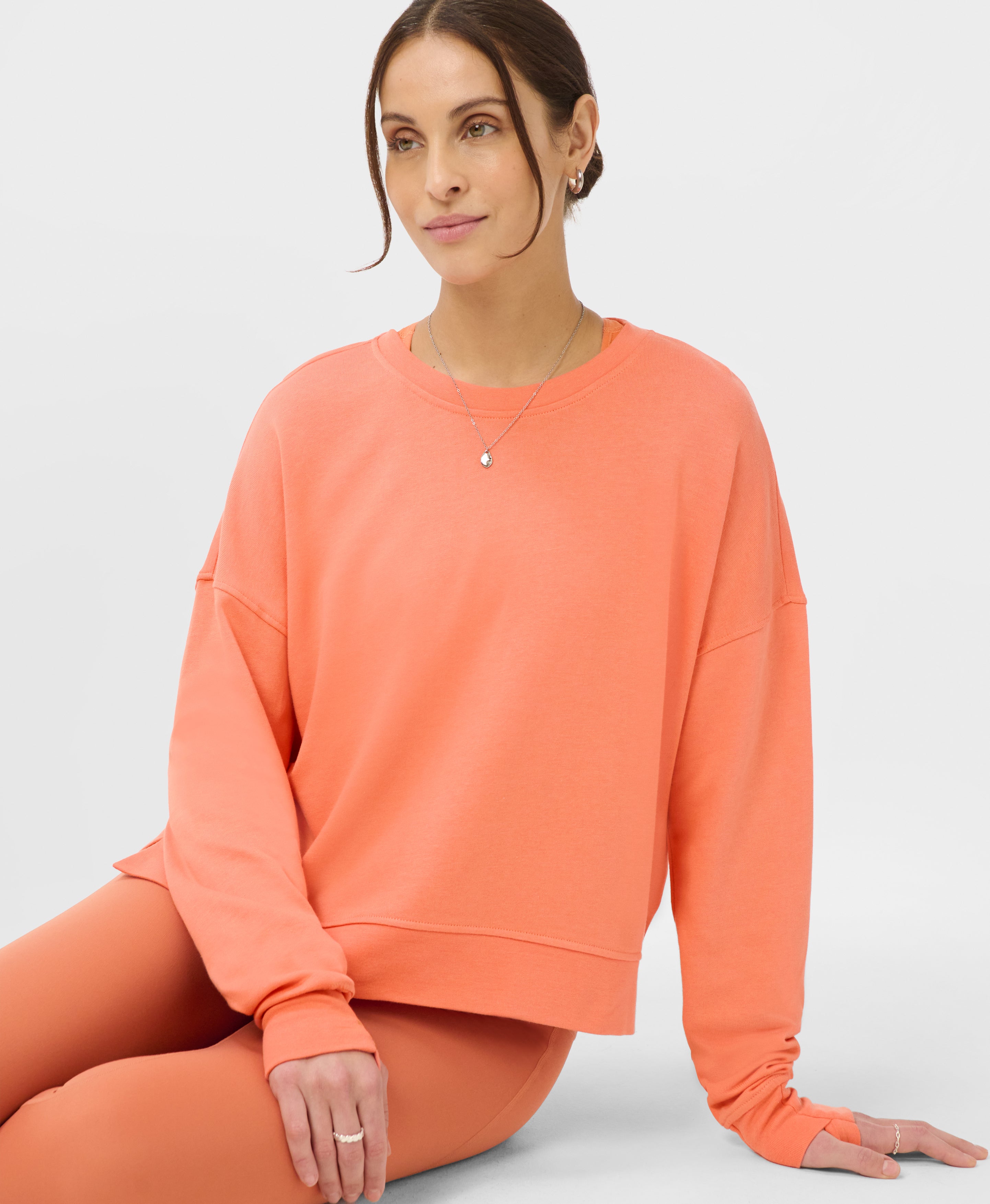 After Class Crop Sweatshirt