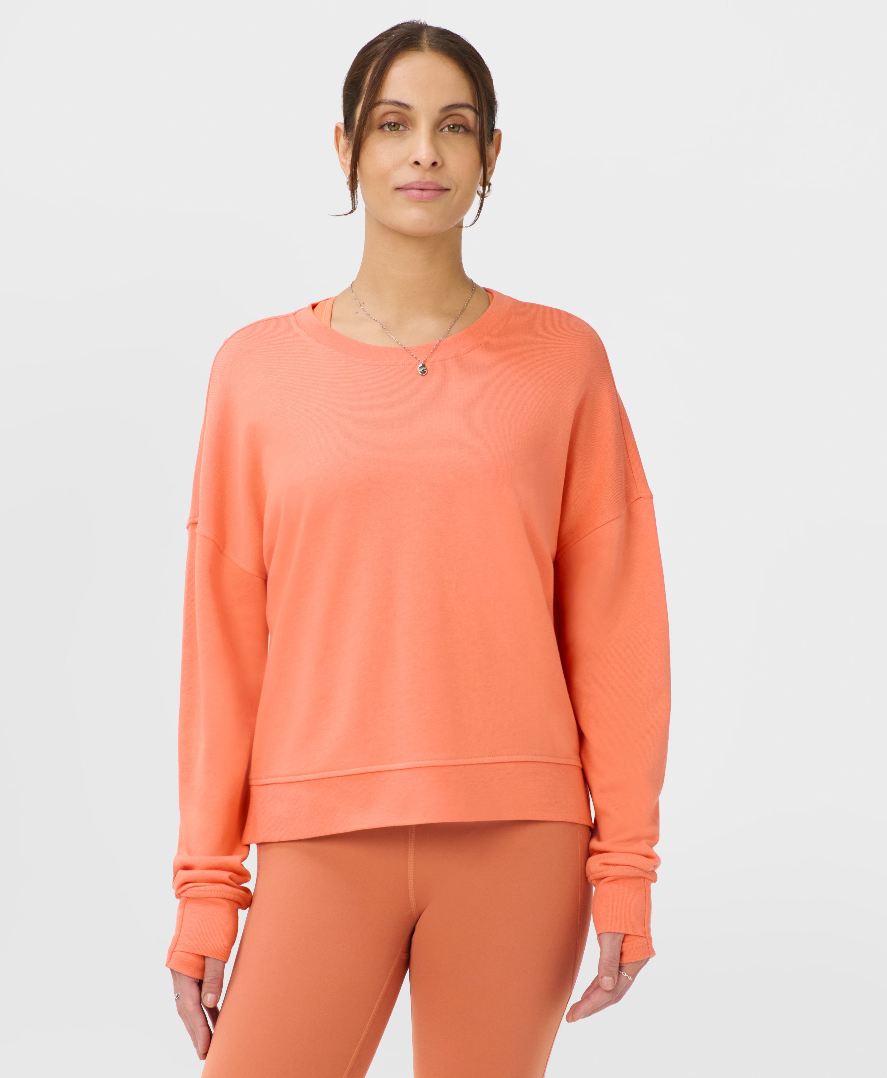 After Class Crop Sweatshirt