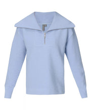 Peaceful Rib Half Zip Sweatshirt