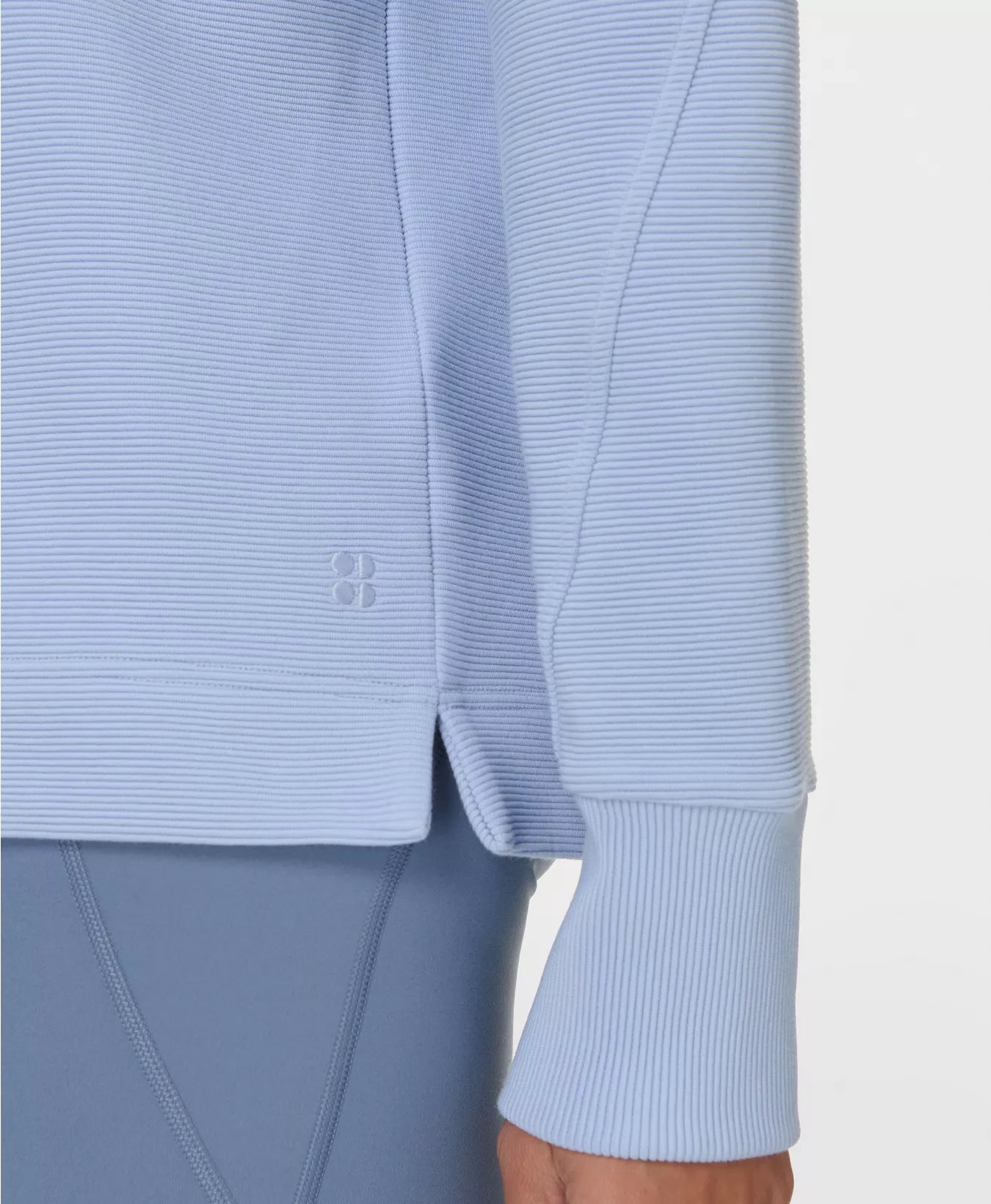 Peaceful Rib Half Zip Sweatshirt