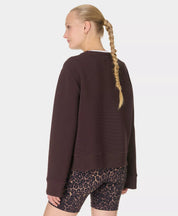 Peaceful Rib Cropped Sweatshirt