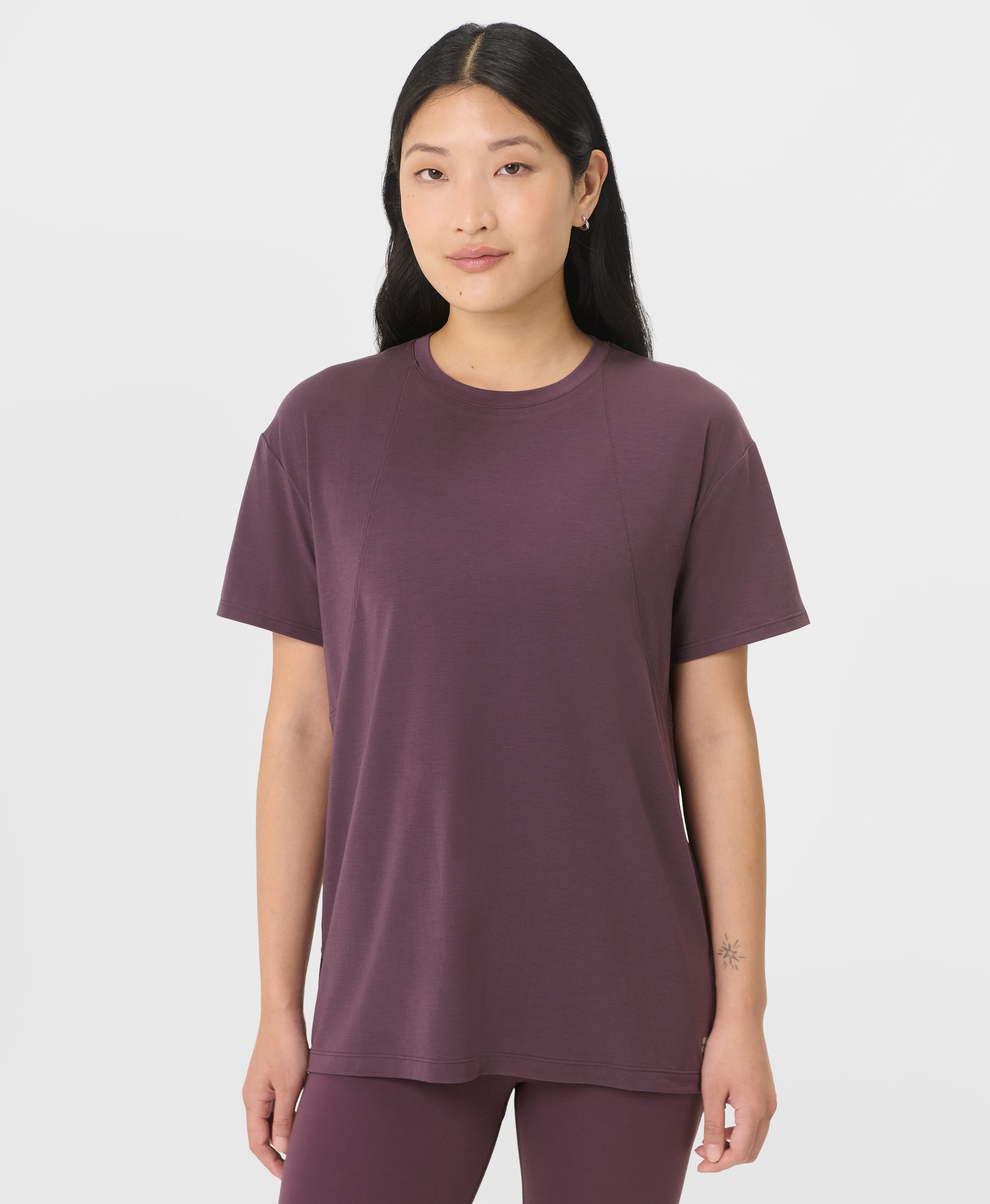 Soft Flow Studio Longline Tee