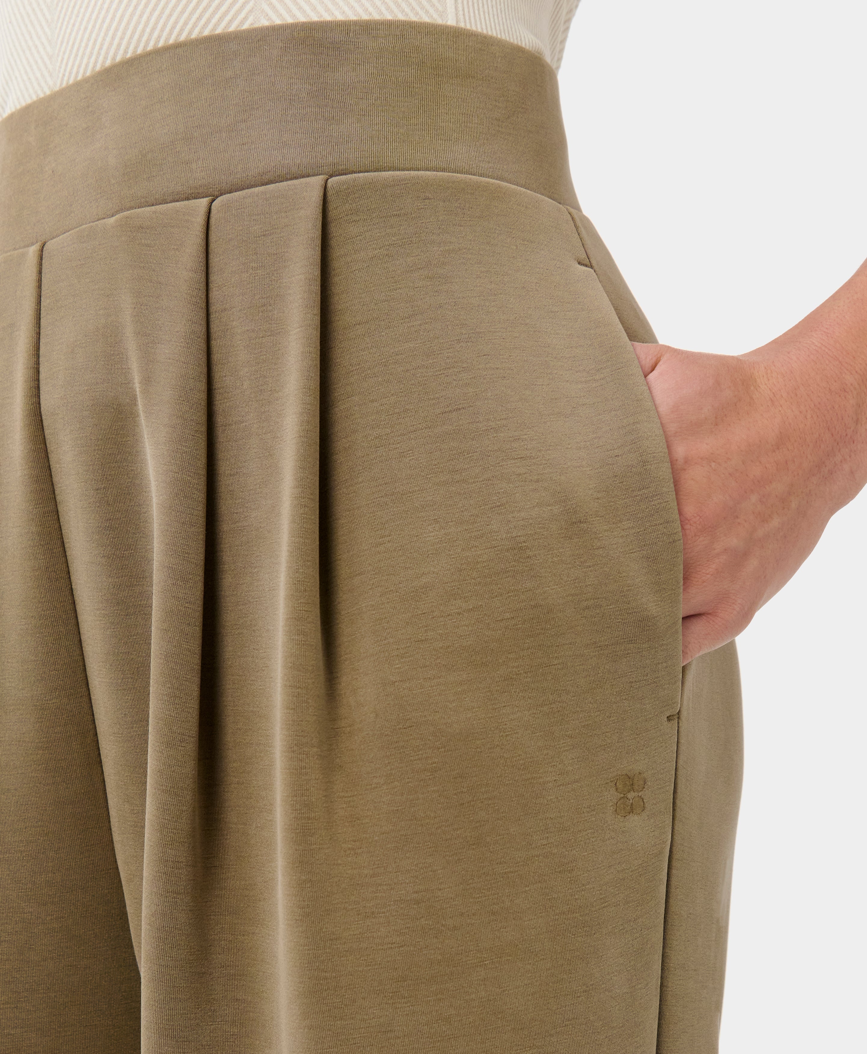 Sand Wash Wide Leg Trouser