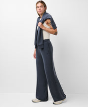 Sand Wash Wide Leg Pintuck Trouser
