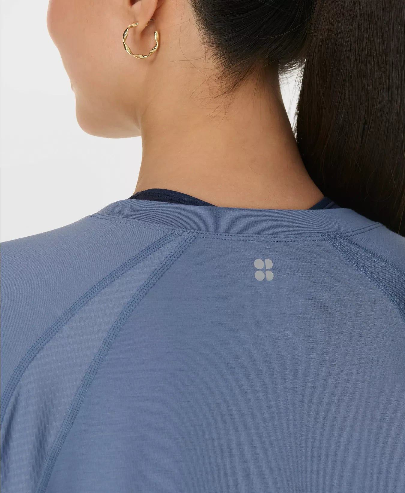 Breathe Easy Longline Long Sleeve Top