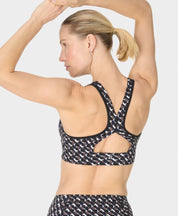 Power Side Stripe Sports Bra