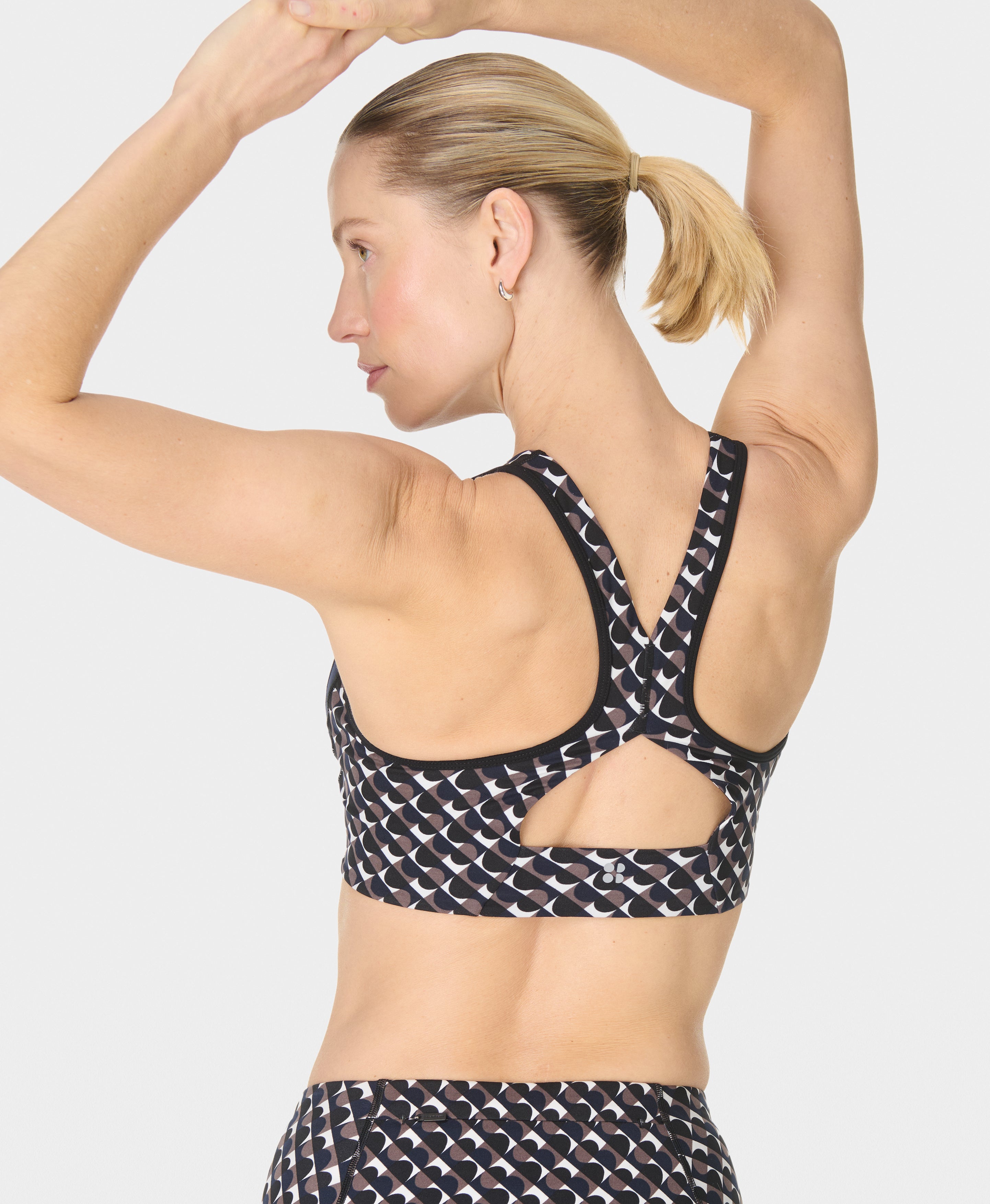 Power Side Stripe Sports Bra