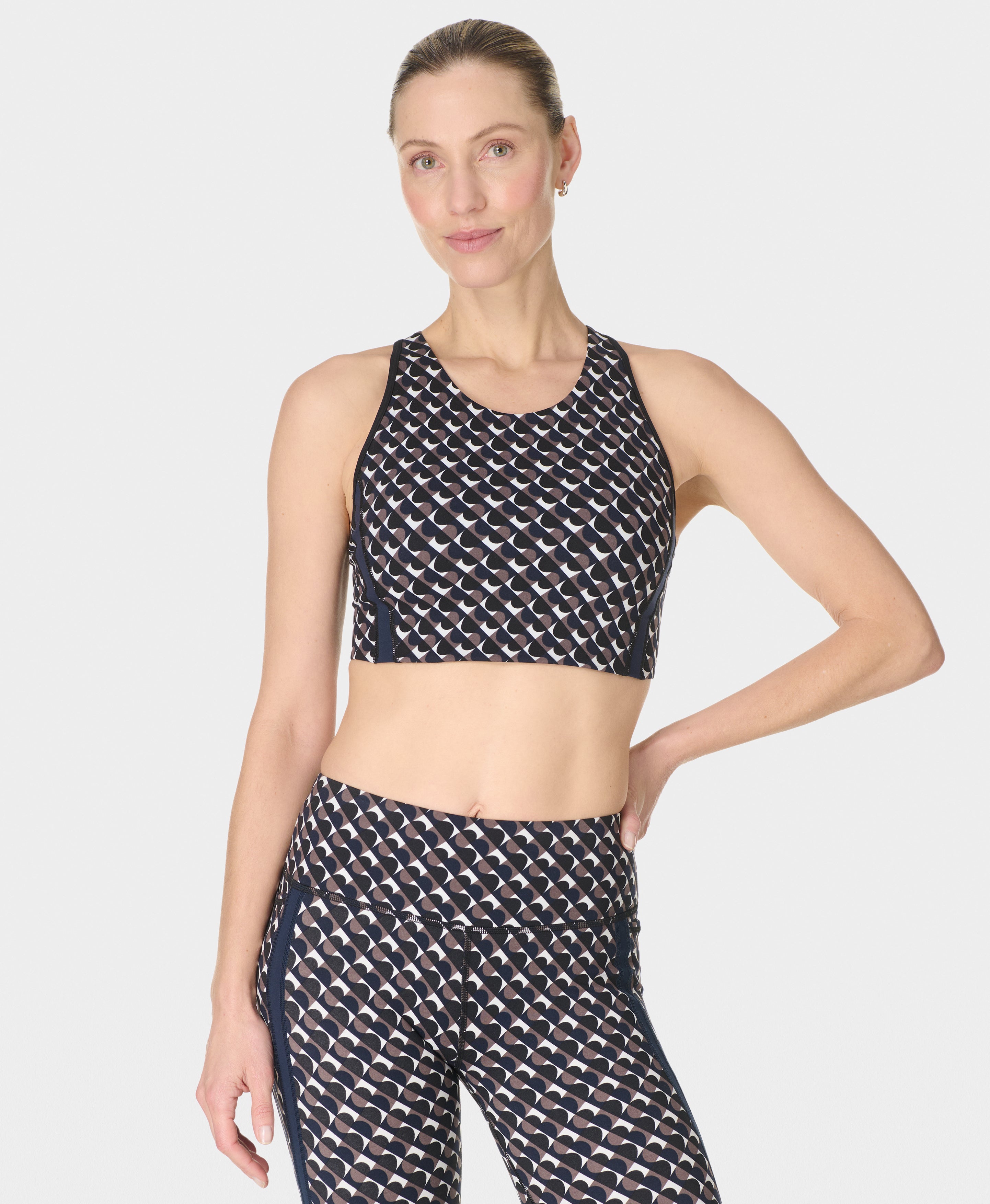 Power Side Stripe Sports Bra