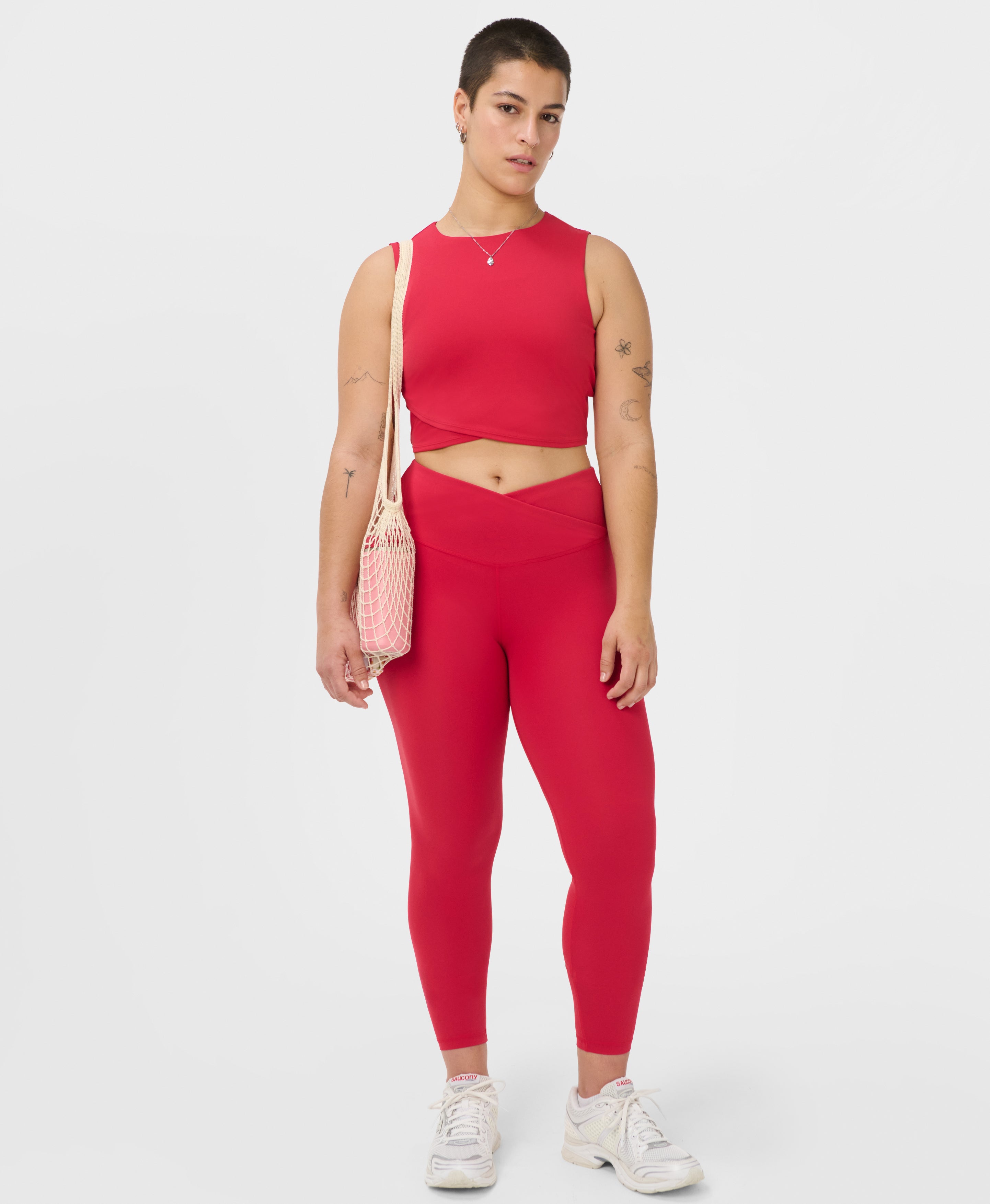 All Day 7/8 Wrap Waist Leggings