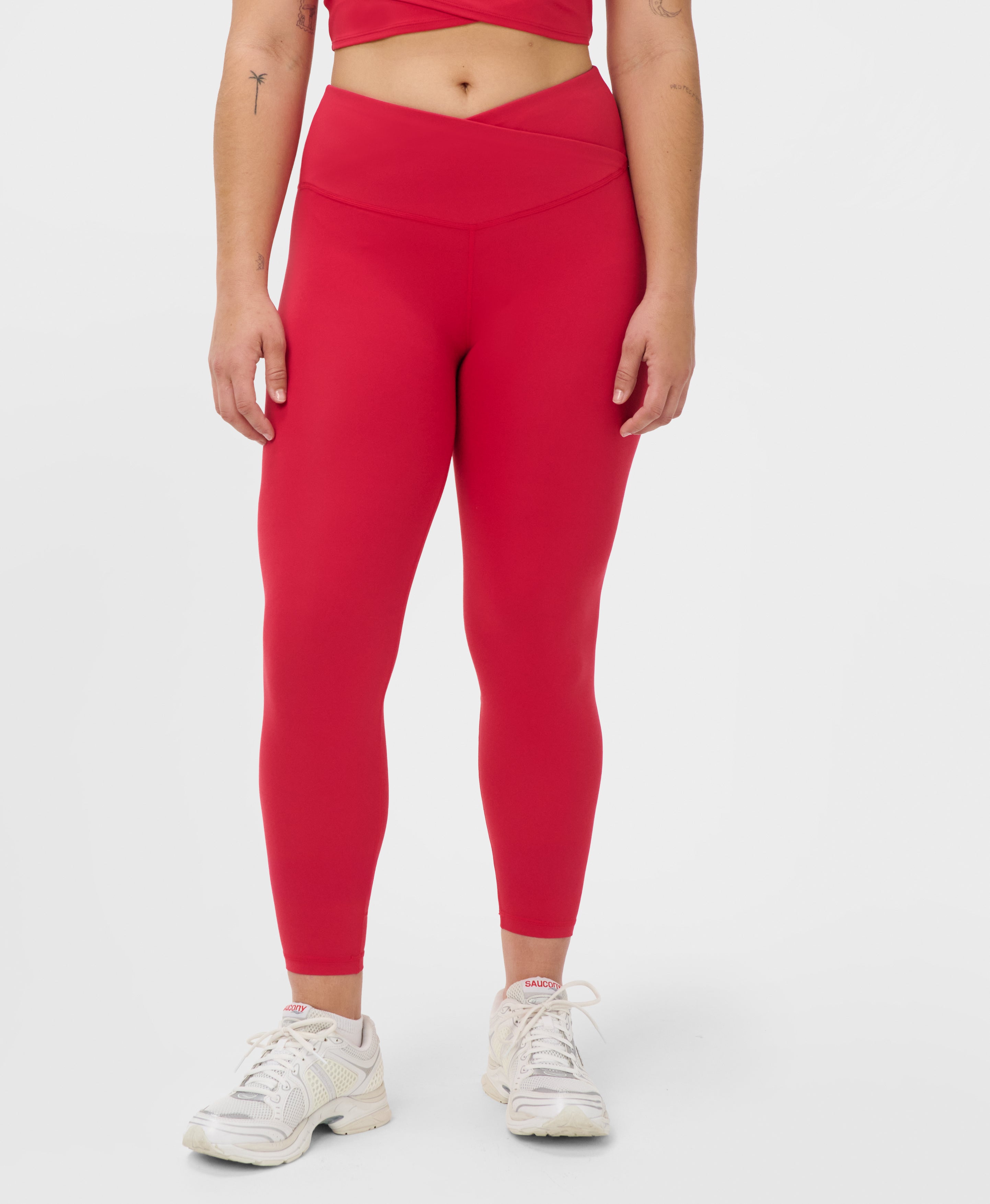 All Day 7/8 Wrap Waist Leggings
