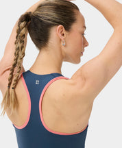 Power Colourblock Racer Bra