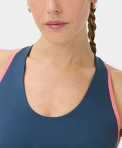 Power Colourblock Racer Bra