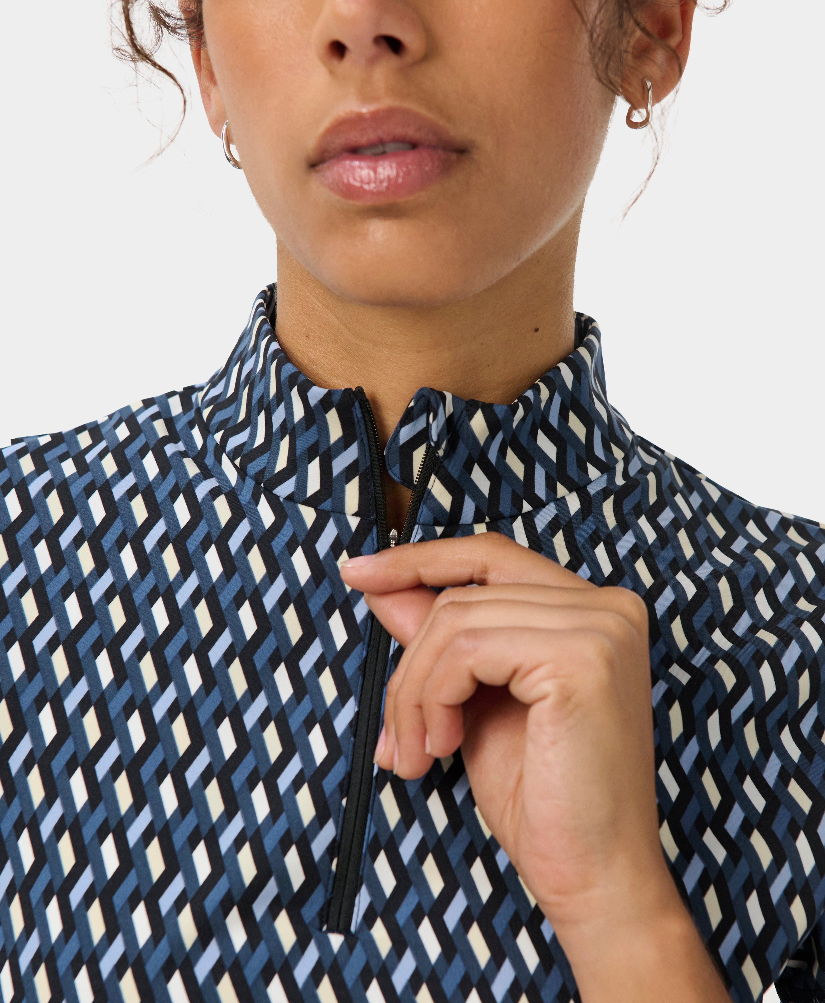 Power Tennis Quarter Zip Dress
