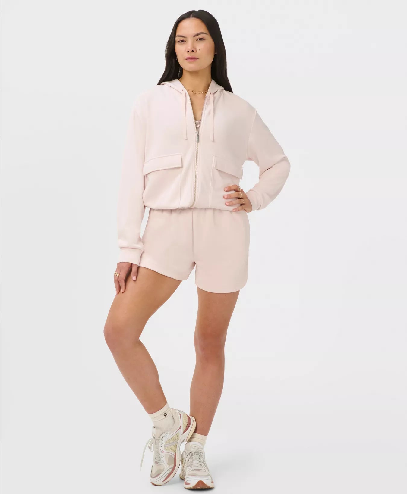 Sand Wash Cloudweight Zip Through Hoody