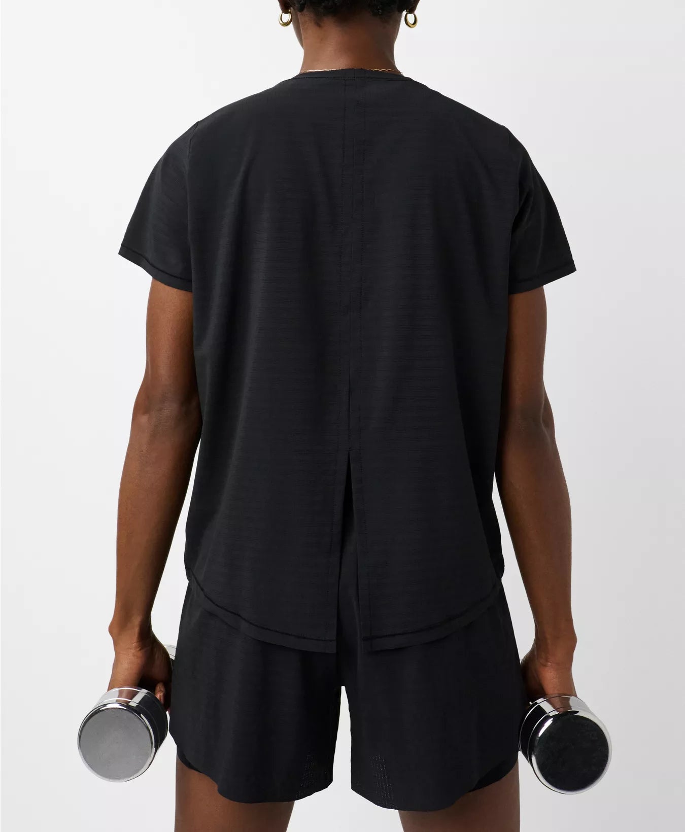 Ultimate Train Perforated Tie Back Tee