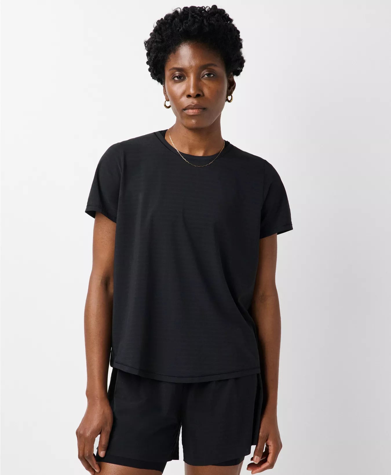 Ultimate Train Perforated Tie Back Tee
