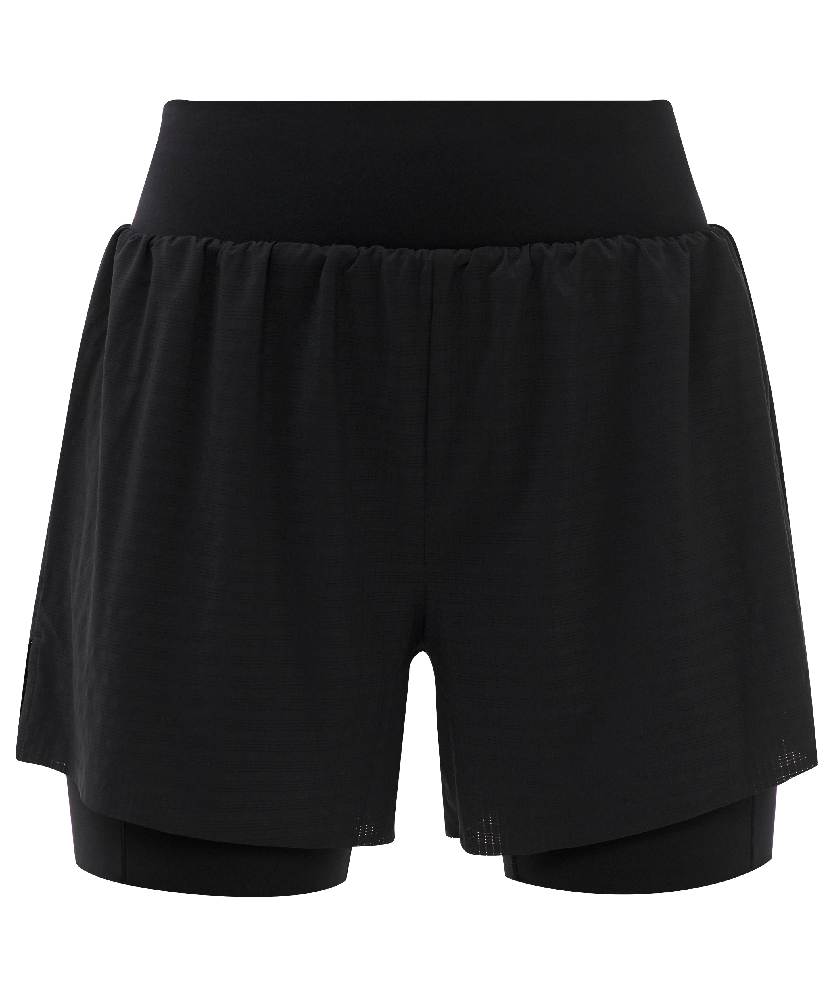 Power 6" Texture Perforated Mesh Shorts