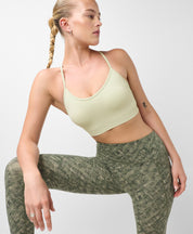 Textured Seamless Linear Lines Bra