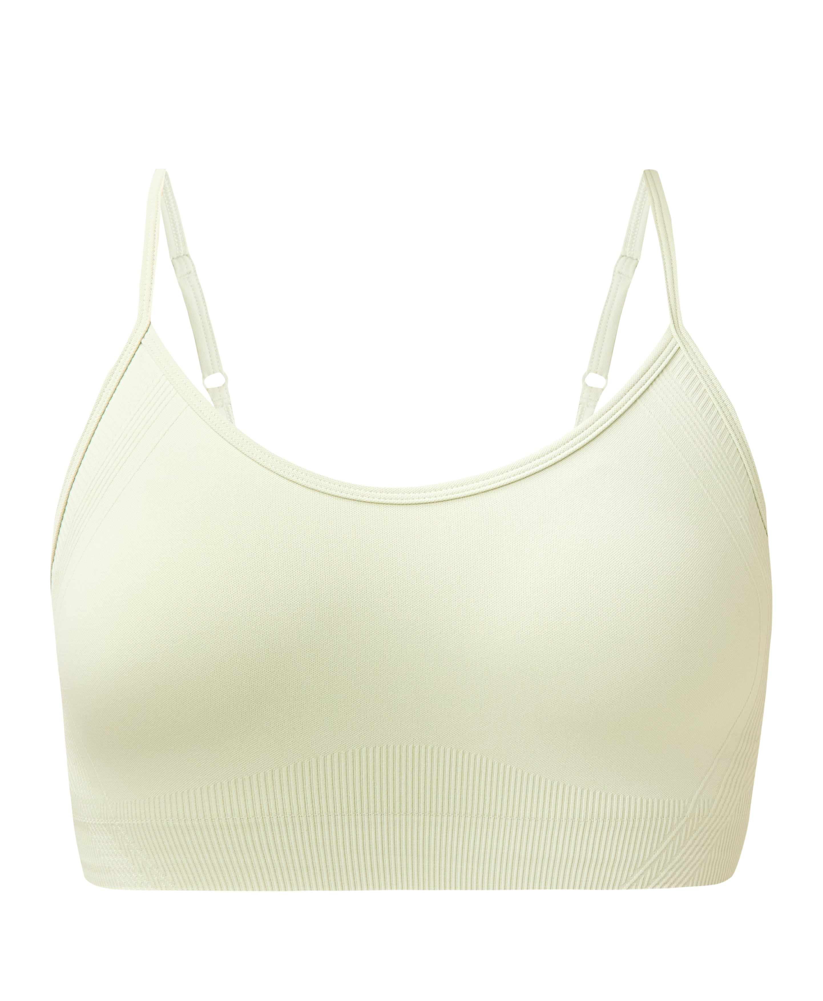 Textured Seamless Linear Lines Bra