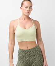 Textured Seamless Linear Lines Bra
