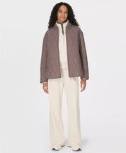 Revive Rib Mix Half Zip Sweatshirt