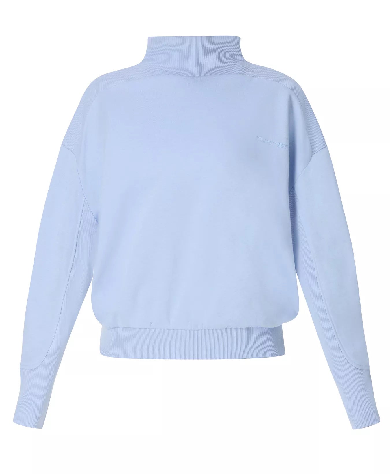 Revive Rib Mix Funnel Neck Jumper