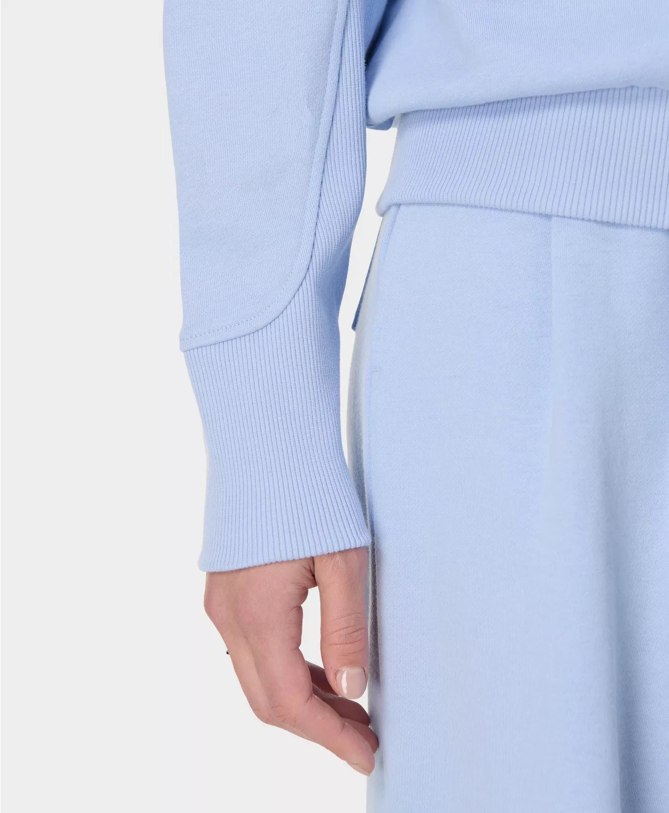 Revive Rib Mix Funnel Neck Jumper